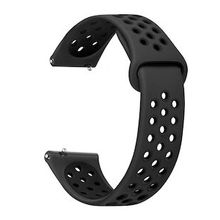 Microsonic Garmin Venu 2 Plus Rainbow Sport Band Siyah Kordon