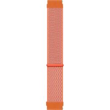 Microsonic Garmin Vivoactive 5 Hasırlı Woven Sport Loop Turuncu Kordon