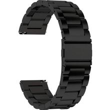 Microsonic Garmin Vivomove HR Metal Stainless Steel Siyah Kordon