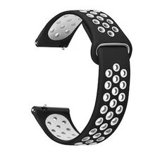Microsonic Garmin Vivomove HR Rainbow Sport Band Beyaz Siyah Kordon