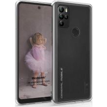 Microsonic General Mobile GM 21 Pro Transparent Soft Beyaz Cep Telefon Kılıfı