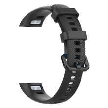Microsonic Huawei Honor Band 4 Silicone Sport Band Siyah Kordon