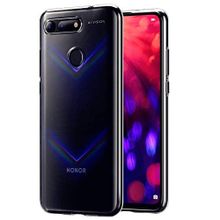 Microsonic Huawei Honor View 20 Transparent Soft Beyaz Kılıf