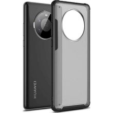 Microsonic Huawei Mate 40 Pro Frosted Frame Siyah Kılıf