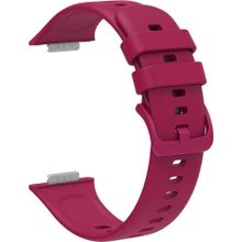 Microsonic Huawei Watch Fit 2 Silicone Sport Band Mor Kordon