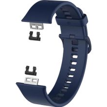Microsonic Huawei Watch Fit Silicone Sport Band Lacivert Kordon