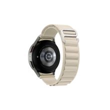 Microsonic Huawei Watch GT 3 42 mm için Alpine Loop Bej Kordon