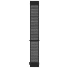 Microsonic Huawei Watch GT 3 Pro 46 mm Titanyum Hasırlı Woven Sport Loop Gri Kordon