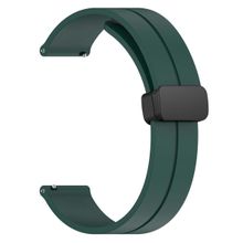Microsonic Huawei Watch GT 3 SE Ribbon Line Koyu Yeşil Kordon