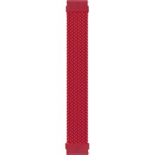 Microsonic Huawei Watch GT 4 46 mm Large 165 mm Braided Solo Loop Band Kırmızı Kordon