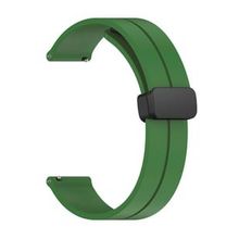 Microsonic Huawei Watch GT 4 46 mm Ribbon Line Yeşil Kordon