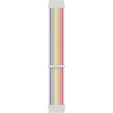 Microsonic Huawei Watch GT Elegant Hasırlı Woven Sport Loop Pride Edition Kordon