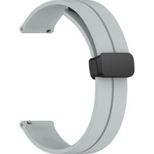 Microsonic Huawei Watch GT Sport Ribbon Line Gri Kordon