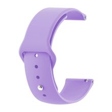 Microsonic Huawei Watch GT2 42 mm Silicone Sport Band Lila Kordon