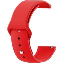 Microsonic Huawei Watch GT2 46 mm Silicone Sport Band Kırmızı Kordon