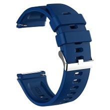 Microsonic Huawei Watch GT2 46 mm Silikon Rapid Bands Lacivert Uyumlu Kordon