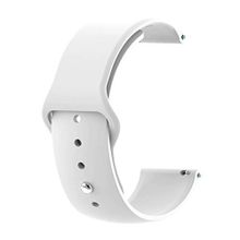 Microsonic Huawei Watch GT3 46 mm Silikon Sport Band Beyaz Uyumlu Kordon
