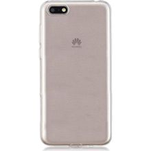 Microsonic Huawei Y5 2018 Transparent Soft Beyaz Kılıf
