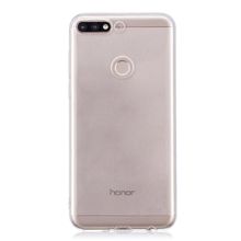 Microsonic Huawei Y7 2018 Transparent Soft Beyaz Kılıf