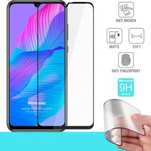 Microsonic Huawei Y8P Seramik Matte Flexible Siyah Ekran Koruyucu