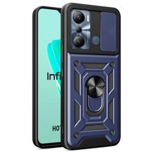 Microsonic Infinix Hot 20i Impact Resistant Lacivert Cep Telefonu Kılıfı