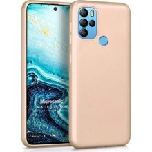 Microsonic Matte Silicone General Mobile GM 21 Pro Gold Cep Telefonu Kılıfı