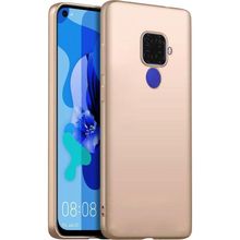 Microsonic Matte Silicone Huawei Mate 30 Lite Gold Cep Telefonu Kılıfı