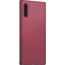 Microsonic Matte Silicone Samsung Galaxy Note 10 Mor Cep Telefonu Kılıfı