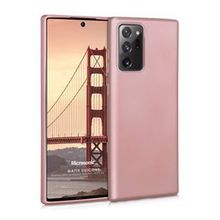 Microsonic Matte Silicone Samsung Galaxy Note 20 Ultra Rose Gold Cep Telefonu Kılıfı