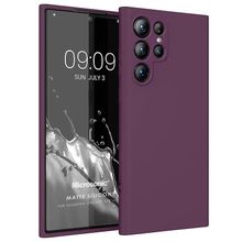 Microsonic Matte Silicone Samsung Galaxy S23 Ultra Siyah Kılıf