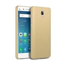 Microsonic Matte Silicone Xiaomi Mi 4 Gold Kılıf