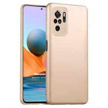 Microsonic Matte Silicone Xiaomi Poco M5S Gold Cep Telefonu Kılıfı