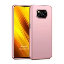 Microsonic Matte Silicone Xiaomi Poco X3 Pro Rose Gold Cep Telefonu Kılıfı