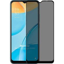 Microsonic Oppo A15 Privacy 5D Gizlilik Filtreli Siyah Cam Ekran Koruyucu