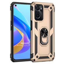Microsonic Oppo A36 Military Ring Holder Gold Cep Telefonu Kılıfı
