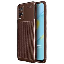 Microsonic Oppo A54 4G Legion Series Kahverengi Cep Telefonu Kılıfı