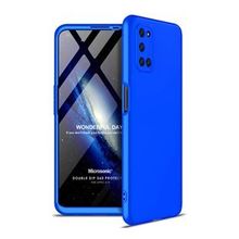 Microsonic Oppo A72 Double Dip 360 Protective Mavi Cep Telefonu Kılıfı