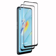 Microsonic Oppo A74 4G Crystal Seramik Nano 2 Adet Siyah Ekran Koruyucu