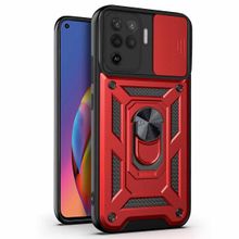Microsonic Oppo Reno 5 Lite Impact Resistant Kırmızı Cep Telefonu Kılıfı