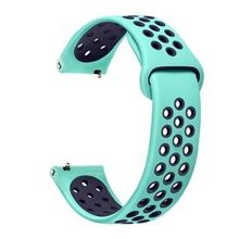 Microsonic Realme RMA207 Watch S Rainbow Gently Band Yeşil Lacivert Kordon