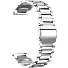 Microsonic Realme Watch S Pro Metal Stainless Steel Gümüş Kordon