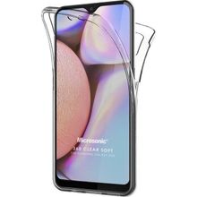 Microsonic Samsung Galaxy A02 6 Tarafı Tam Full Koruma 360 Clear Soft Şeffaf Cep Telefonu Kılıf