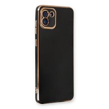 Microsonic Samsung Galaxy A03 Olive Plated Siyah Kılıf