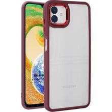 Microsonic Samsung Galaxy A04 Bright Planet Kırmızı Kılıf