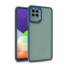 Microsonic Samsung Galaxy A12 Bright Planet Lacivert Kılıf