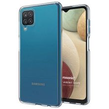 Microsonic Samsung Galaxy A12 Transparent Soft Beyaz Kılıf