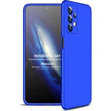 Microsonic Samsung Galaxy A13 4G Double Dip 360 Protective Mavi Kılıf