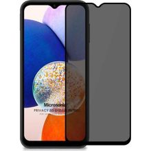 Microsonic Samsung Galaxy A14 Privacy 5D Gizlilik Filtreli Siyah Cam Ekran Koruyucu