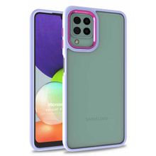 Microsonic Samsung Galaxy A22 4G Bright Planet Lila Kılıf