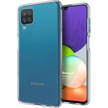 Microsonic Samsung Galaxy A22 4G Transparent Soft Beyaz Kılıf